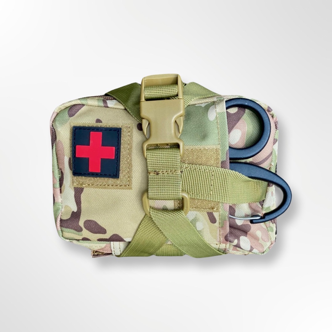  IFAK First Aid Kit Medic Cross PVC Patch : Health & Household